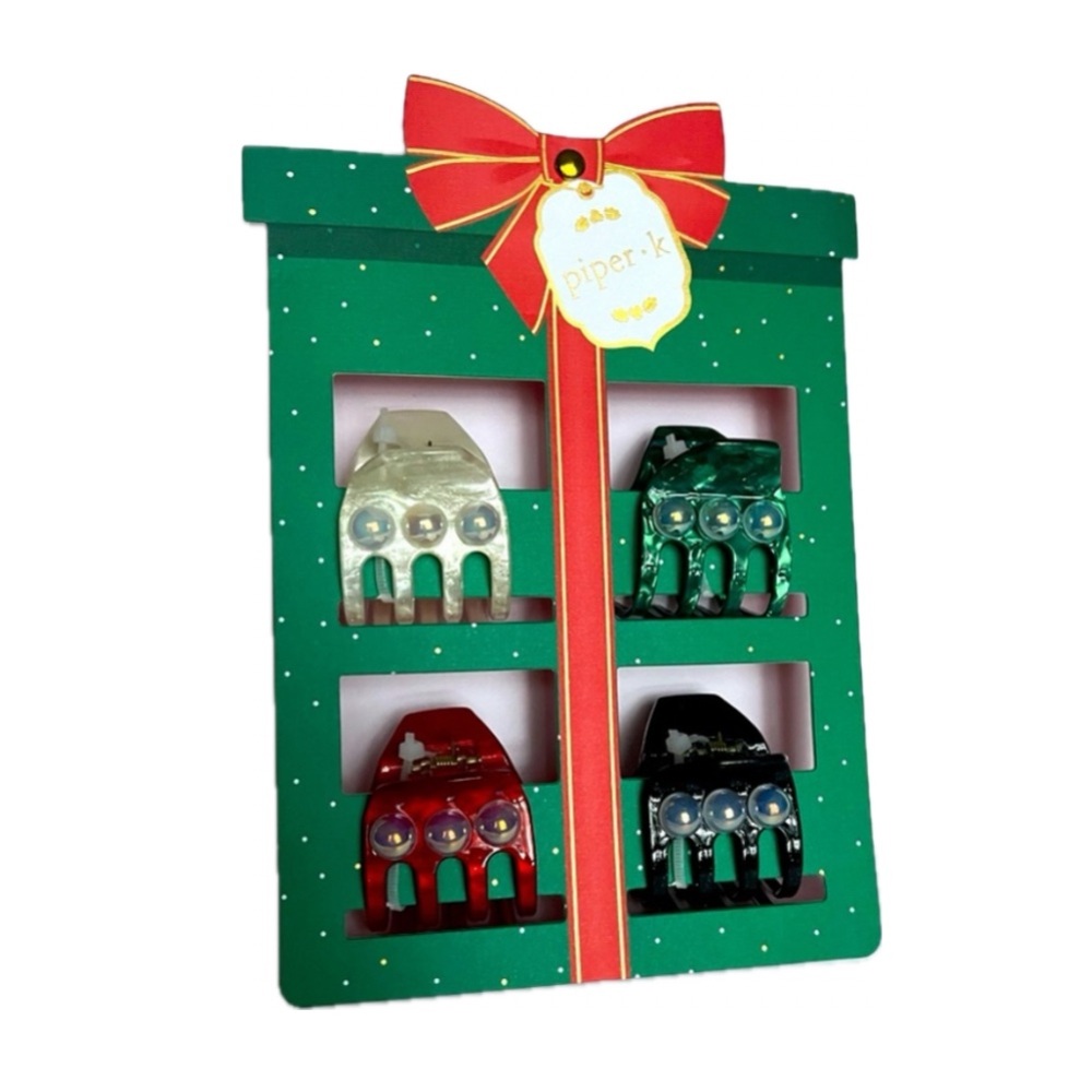 NWT ♥️ Piper K 4pc Hair Claw Clips